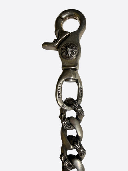 Chrome Hearts Silver Fancy Cuban Wallet Chain