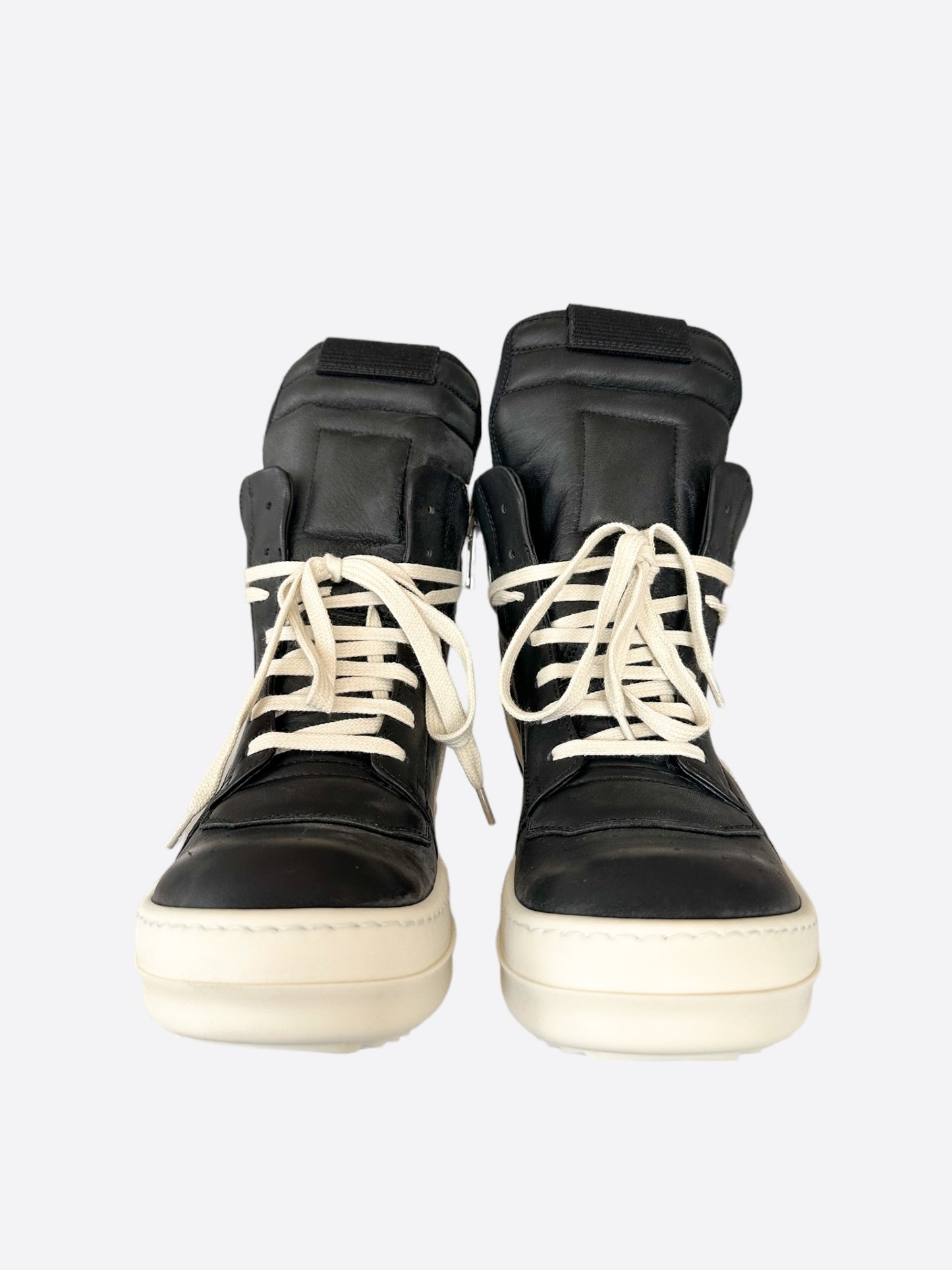 Rick Owens Black & White Women's Geobaskets