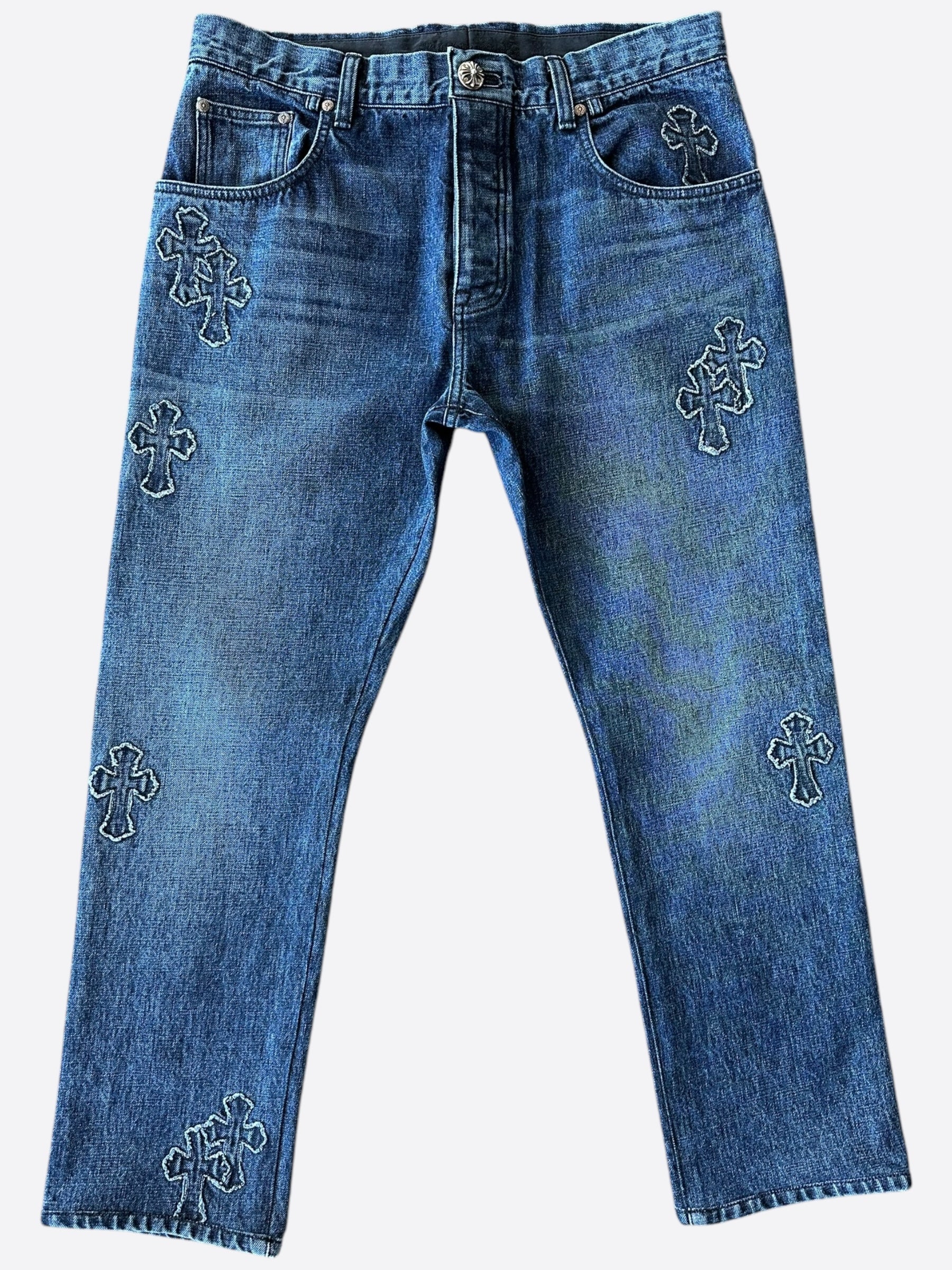 CHROME HEARTS CROSS PATCH DENIM – OB LLC
