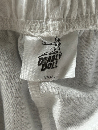 Chrome Hearts White & Multicolor Deadly Doll Sweatpants