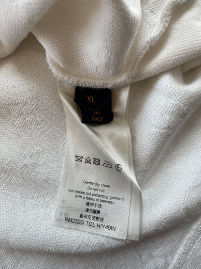 Louis Vuitton White Monogram Pocket T-Shirt