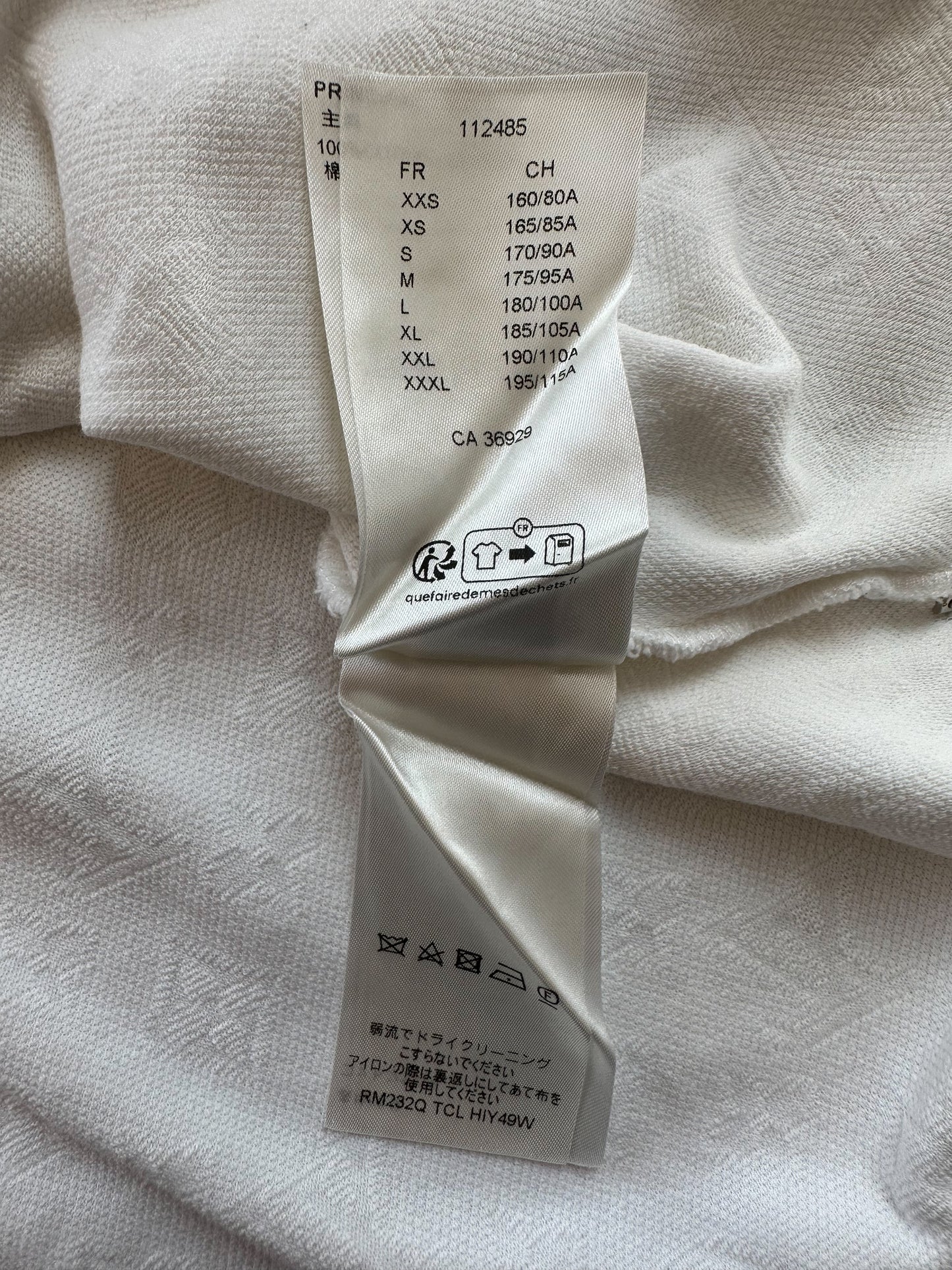 Louis Vuitton White Monogram Pocket T-Shirt