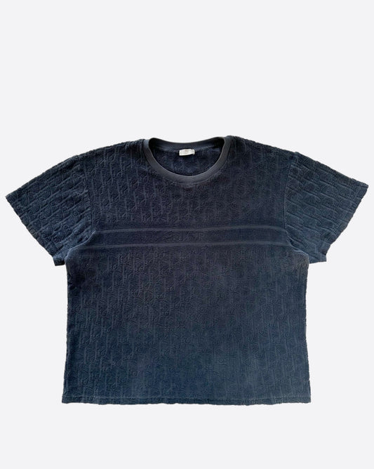 Dior Navy Oblique Towel T-Shirt