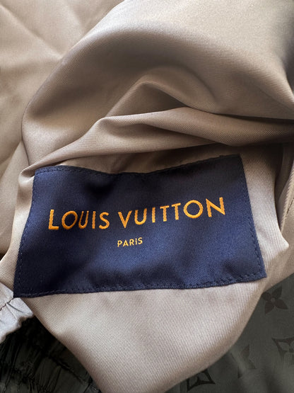 Louis Vuitton Black Monogram Reversible Windbreaker