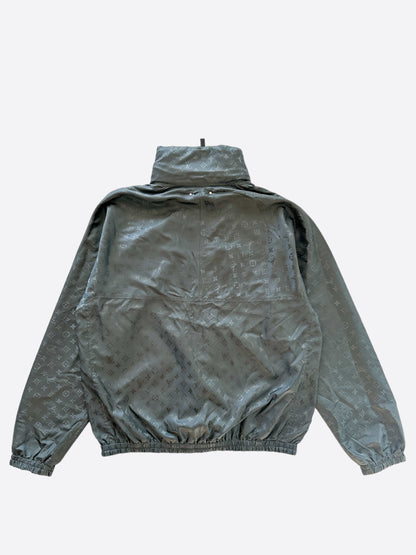 Louis Vuitton Black Monogram Reversible Windbreaker