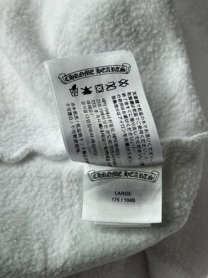 Chrome Hearts White & Multicolor Stencil Hoodie