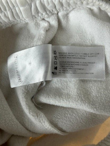 Chrome Hearts White & Grey Logo Sweatpants