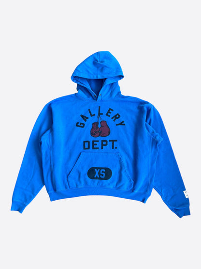 Gallery Dept Blue Boxing Gloves Logo Hoodie