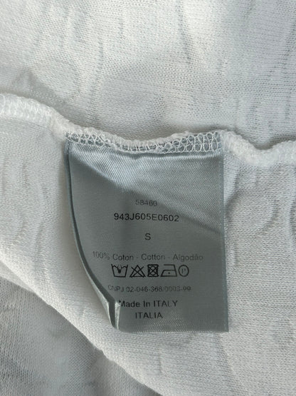 Dior White Oblique Towel T-Shirt