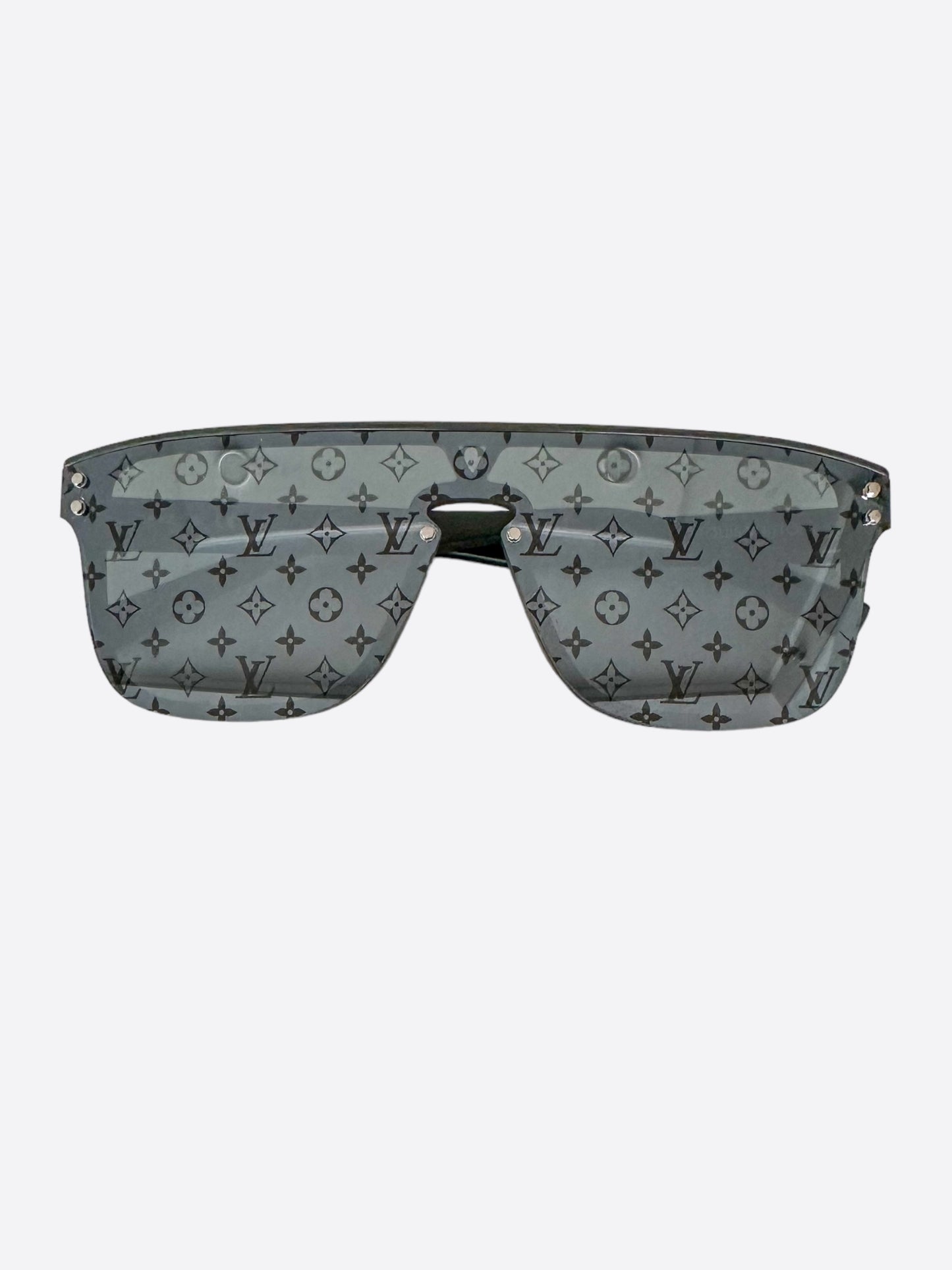 Louis Vuitton Black Monogram Waimea Sunglasses