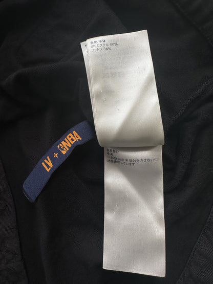 Louis Vuitton NBA Black Monogram Button Up Shirt