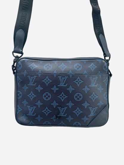 Louis Vuitton Blue Shadow Monogram Duo Messenger