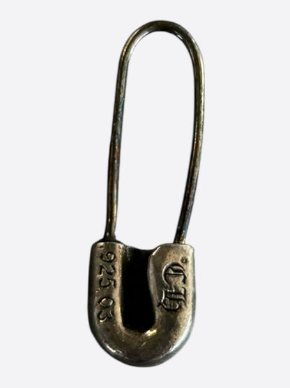 Chrome Hearts Silver Safety Pin
