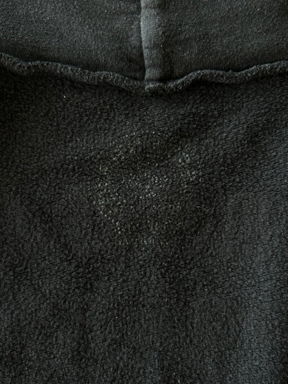 Chrome Hearts Black & White T-Bar Logo Zip Up Hoodie