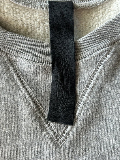 Chrome Hearts Grey & Black Triple Cross Patch Paper Jam Sweater