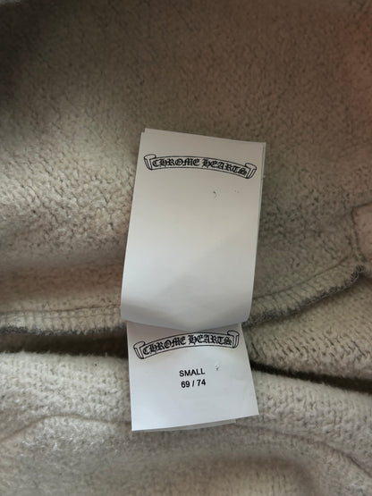 Chrome Hearts Grey & Black Triple Cross Patch Paper Jam Sweatpants
