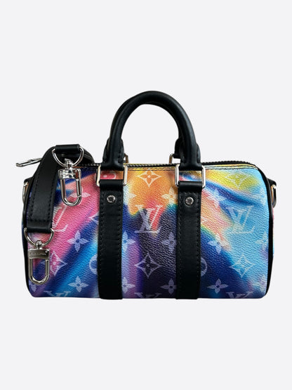 Louis Vuitton Multicolor Sunrise Monogram Keepall XS