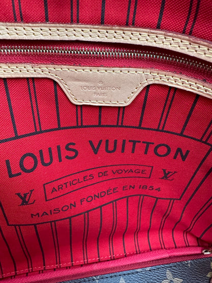 Louis Vuitton Brown Monogram Neverfull MM