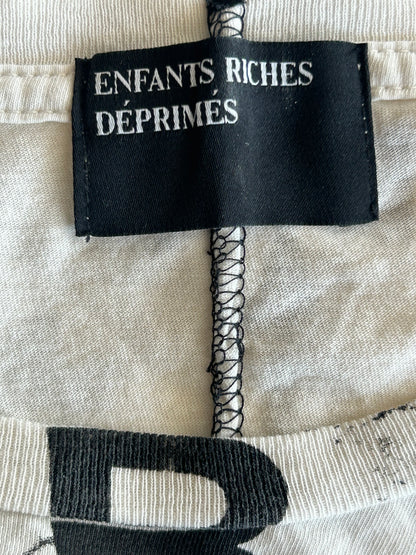 Enfants Riches Deprimes White & Black Katholisches Toothbrush T-Shirt