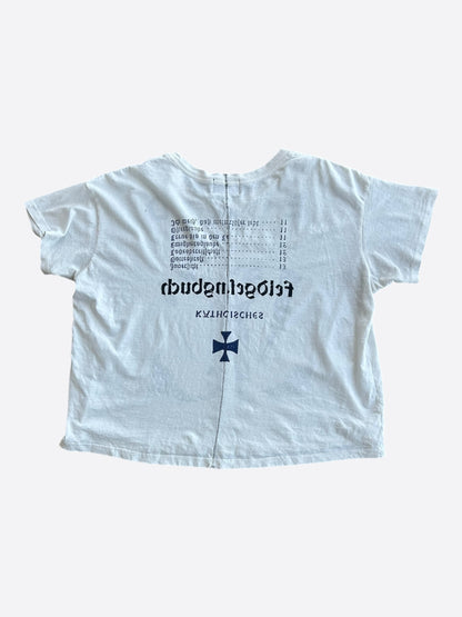 Enfants Riches Deprimes White & Black Katholisches Toothbrush T-Shirt