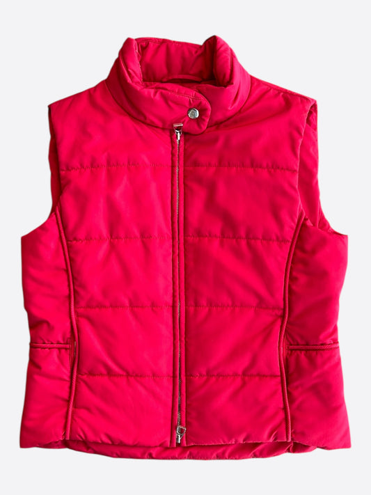Hermes Red Women's Jockey Vest