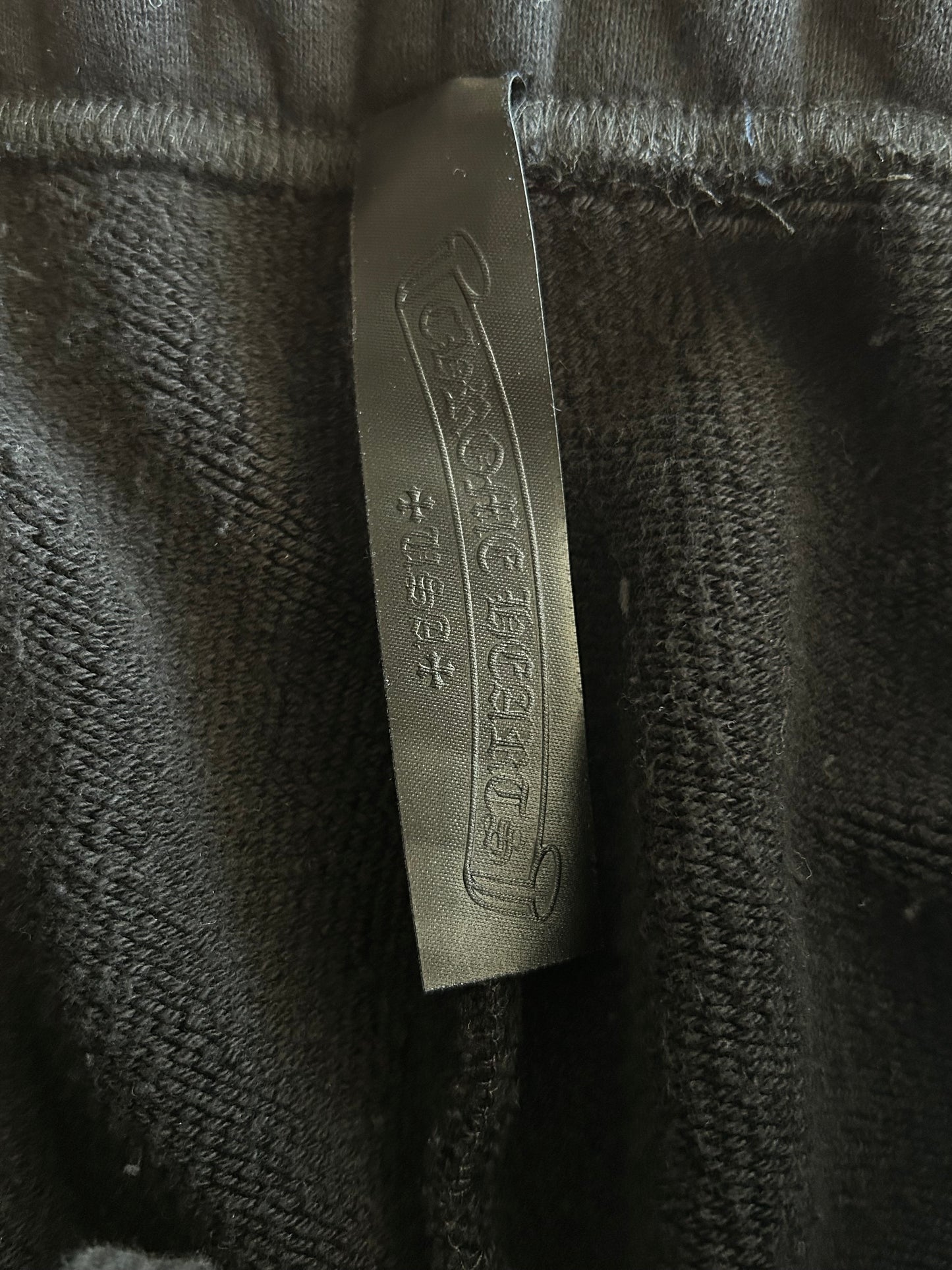 Chrome Hearts Black CH Logo Embroidered Shorts