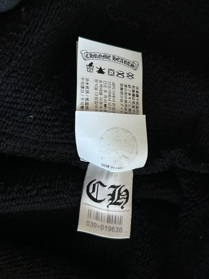 Chrome Hearts Black CH Logo Embroidered Shorts