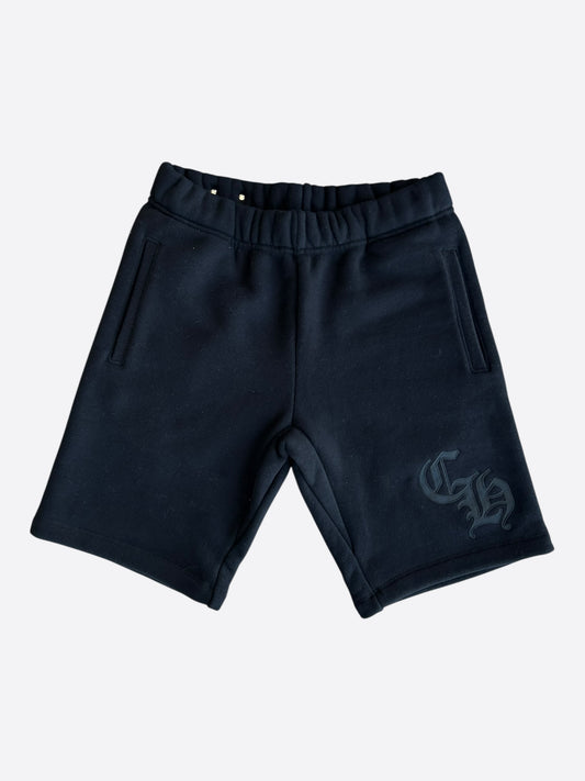 Chrome Hearts Black CH Logo Embroidered Shorts