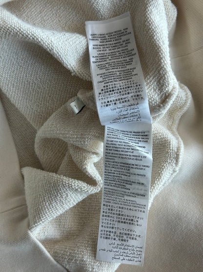 Gucci Cream Strawberry Logo Hoodie