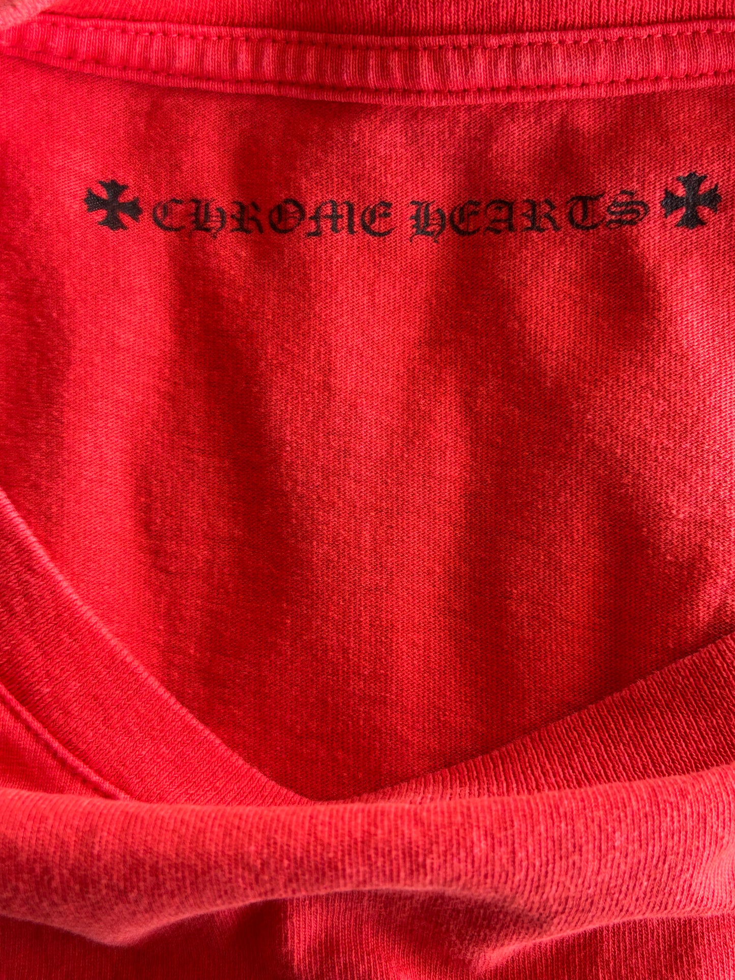 Chrome Hearts Matty Boy Red Stay Fast Longsleeve T-Shirt
