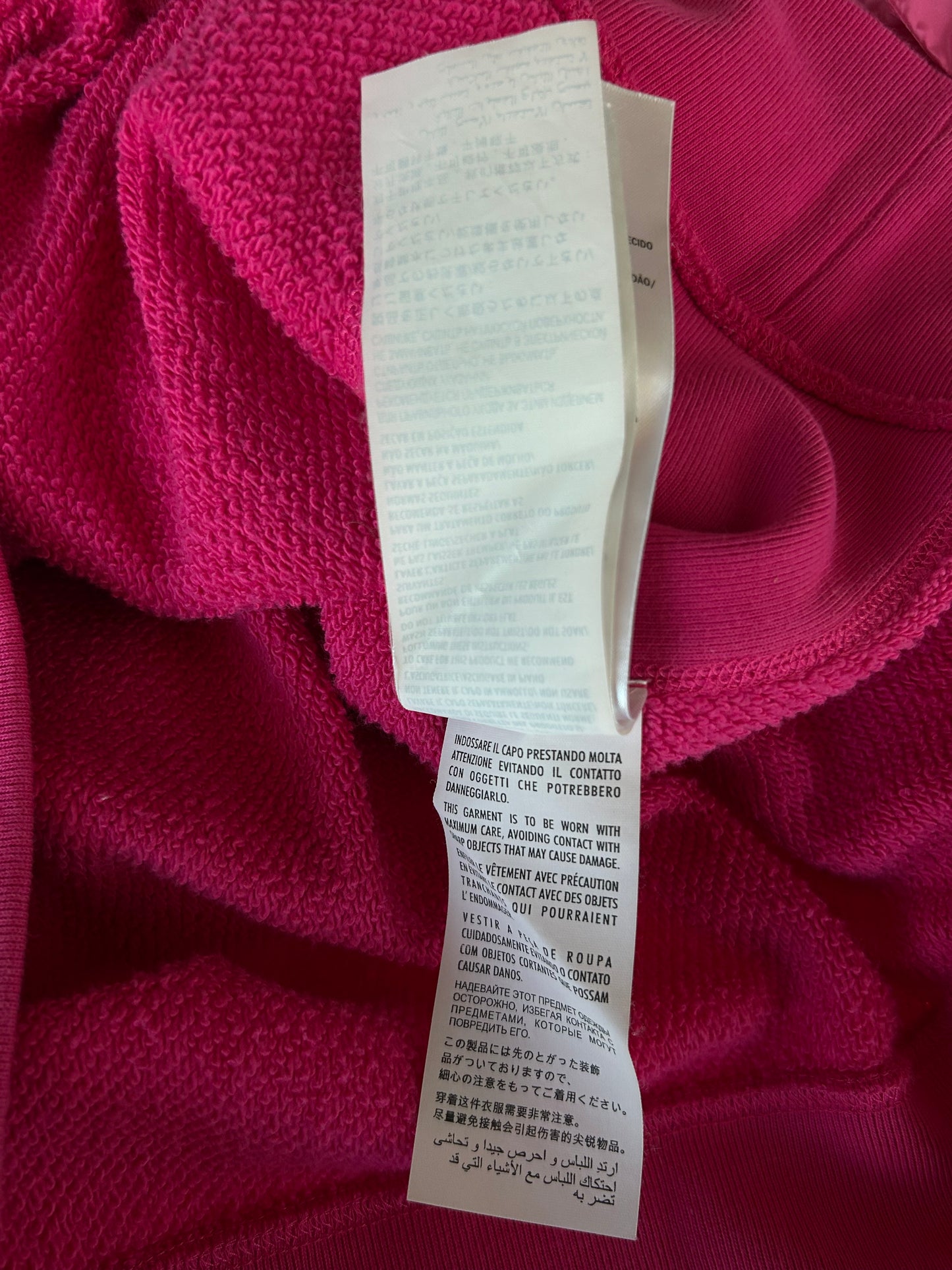 Gucci Pink Embroidered Teddy Bear Sweater