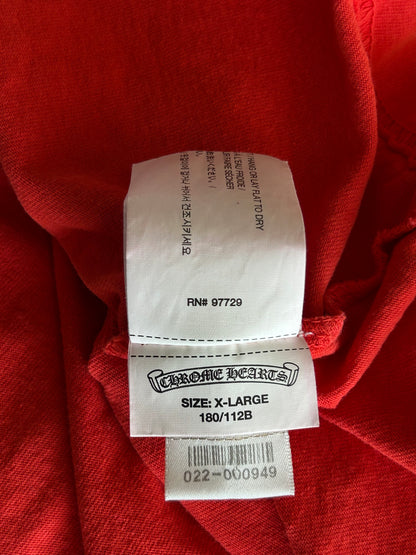 Chrome Hearts Matty Boy Red Stay Fast Longsleeve T-Shirt