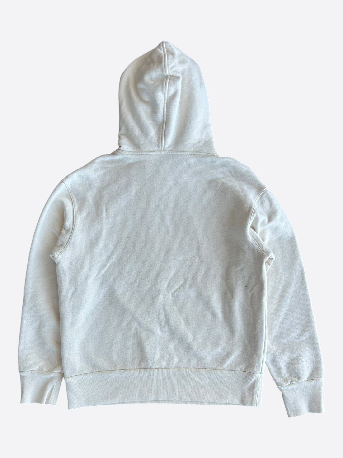 Gucci Cream Strawberry Logo Hoodie