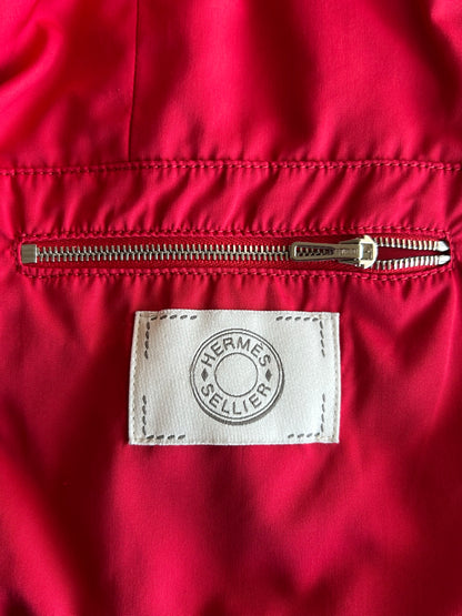 Hermes Red Women's Jockey Vest