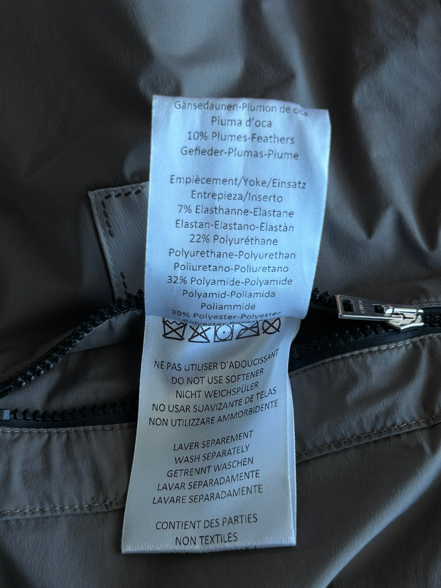 Hermes Grey Women's Puffer Vest