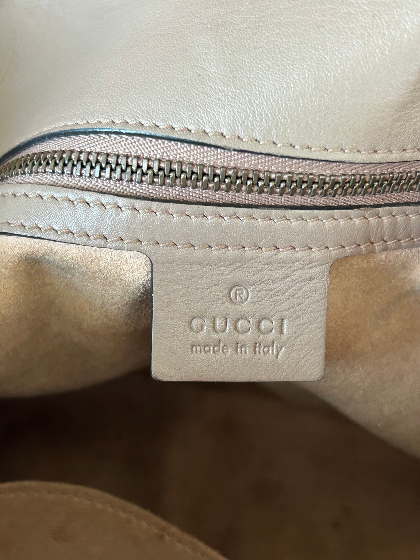 Gucci Brown GG Marmont Medium Shoulder Bag