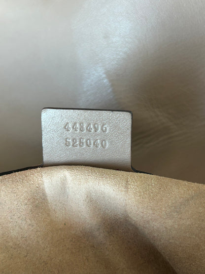 Gucci Brown GG Marmont Medium Shoulder Bag