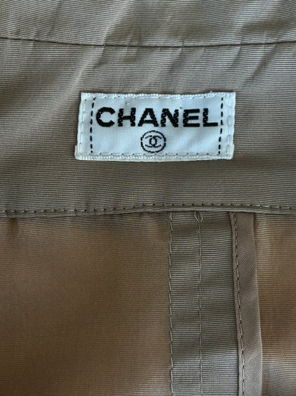 Chanel Beige Women's Trench Coat