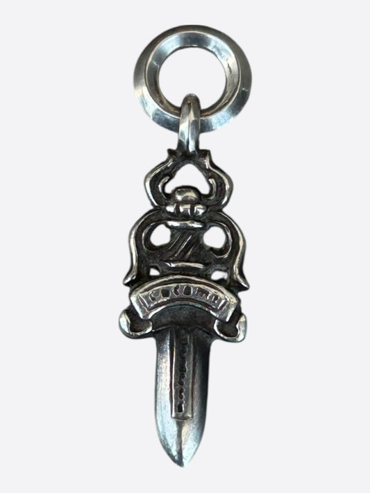 Chrome Hearts Silver Dagger Pendant