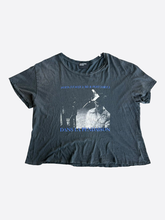 Enfants Riches Deprimes Faded Black & Blue Dans Le Pendaison Graphic T-Shirt