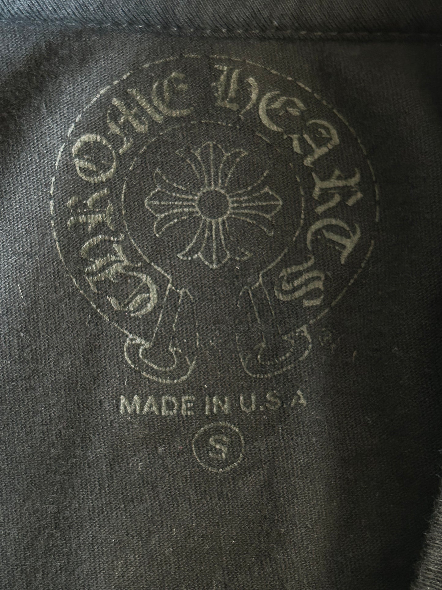 Chrome Hearts Black & Pink Logo T-Shirt