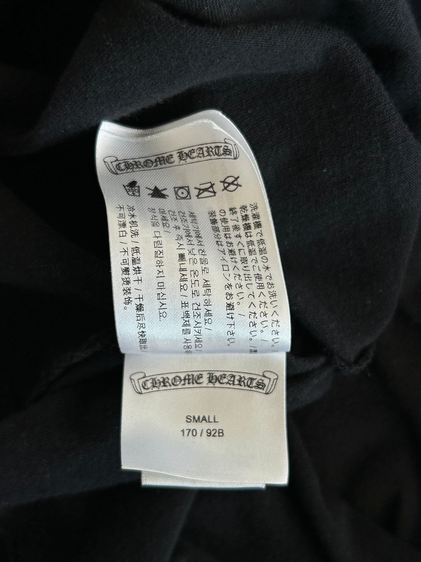 Chrome Hearts Black & Pink Logo T-Shirt