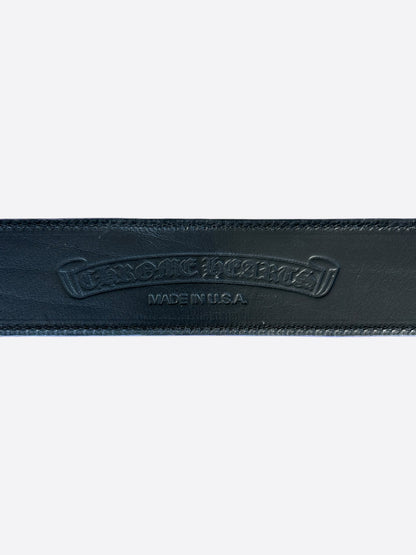 Chrome Hearts Purple & Silver Gunslinger Belt