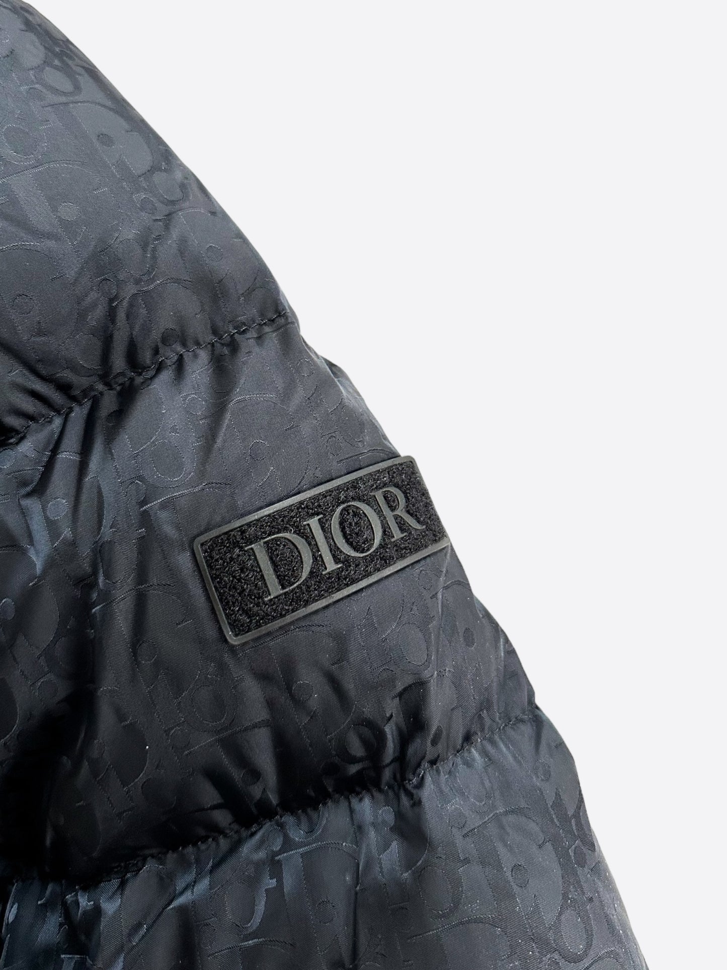 Dior Black Oblique Puffer Jacket