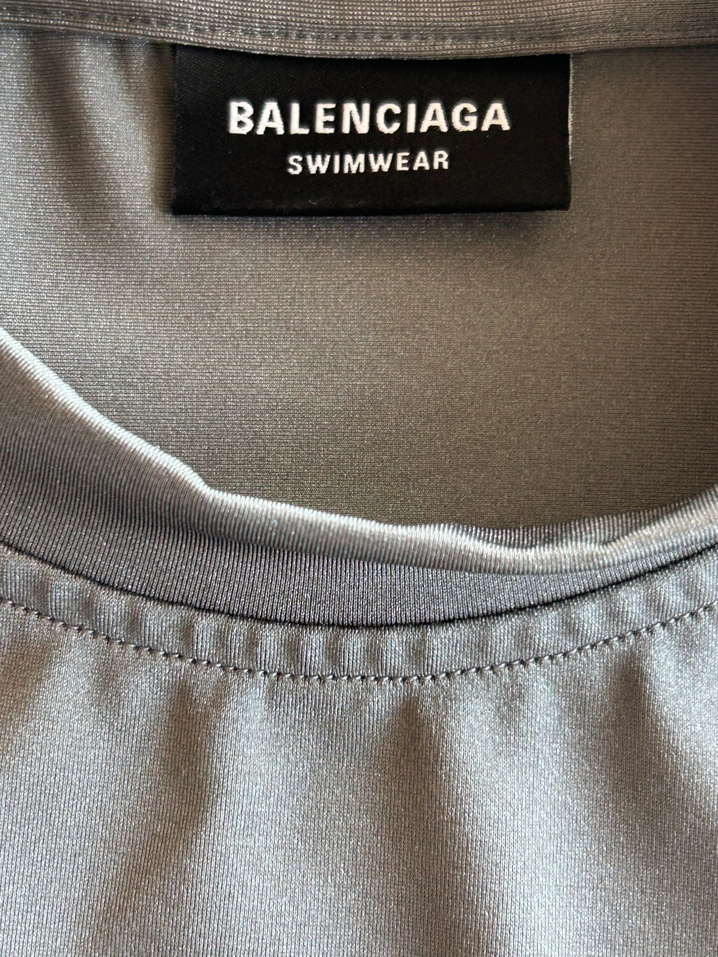 Balenciaga Grey Logo T-Shirt