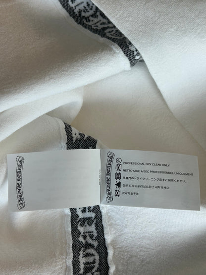 Chrome Hearts White & Black Jacquard Match Point Women's Top