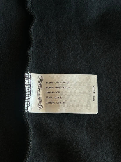 Chrome Hearts Black Aspen Exclusive Horseshoe Zip Up Hoodie