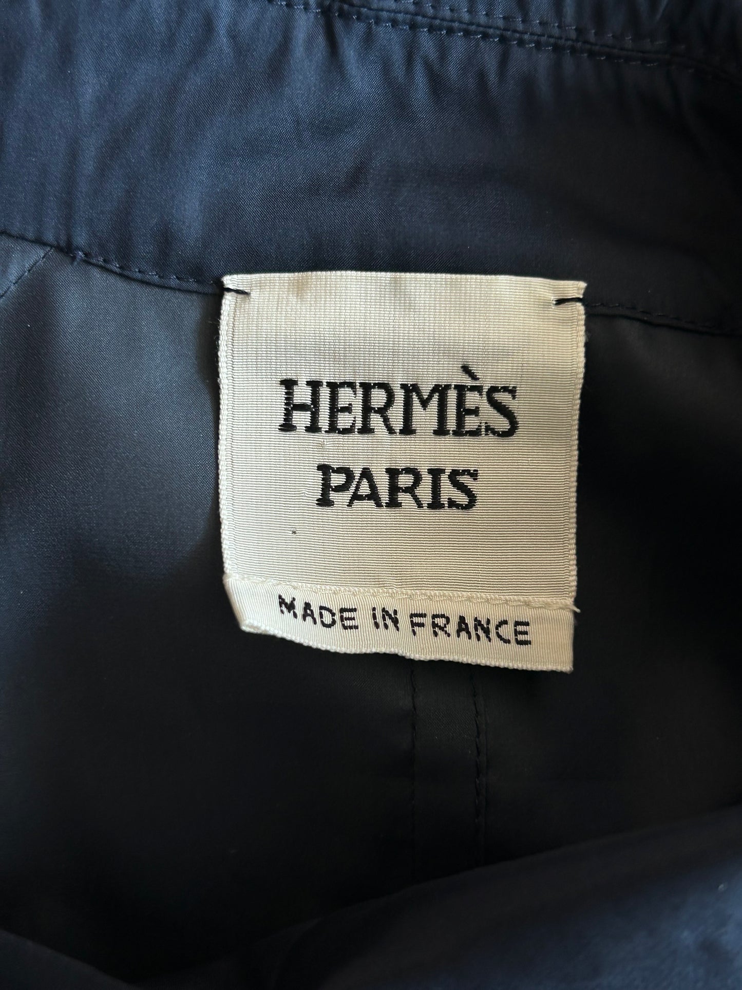 Hermes Black Women's Trench Coat