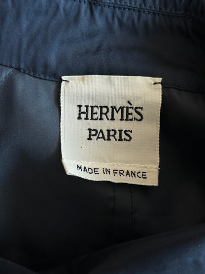 Hermes Black Women's Trench Coat