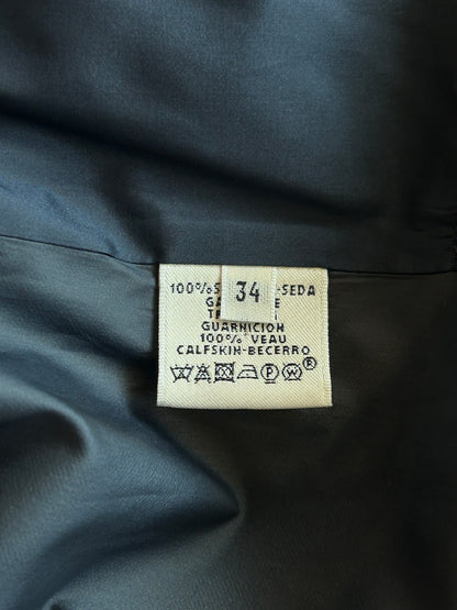 Hermes Black Women's Trench Coat